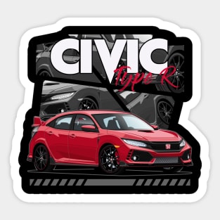 Civic Type R FK8 Sticker